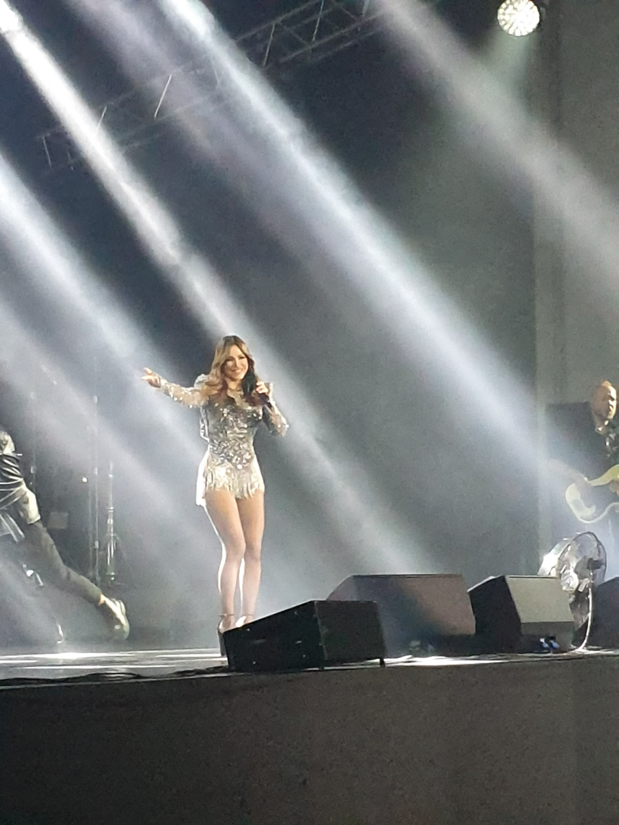 Фото автора с концерта Ани Лорак