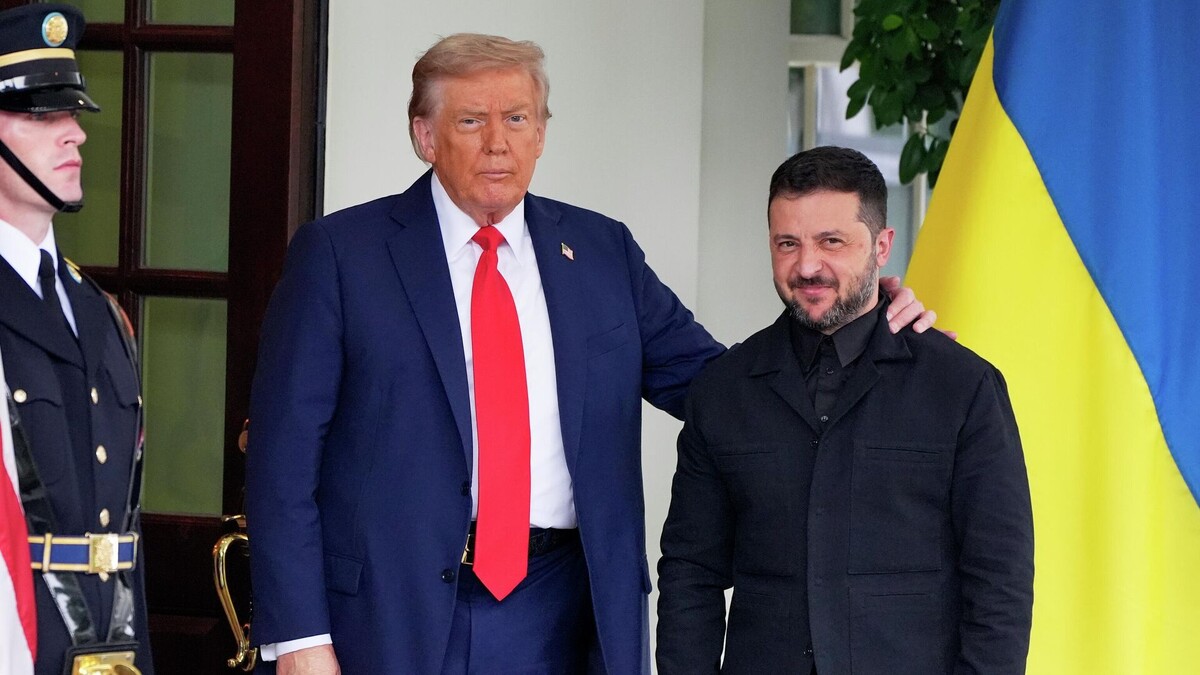 
Фото: Трамп и Зеленский. Источник: AP.