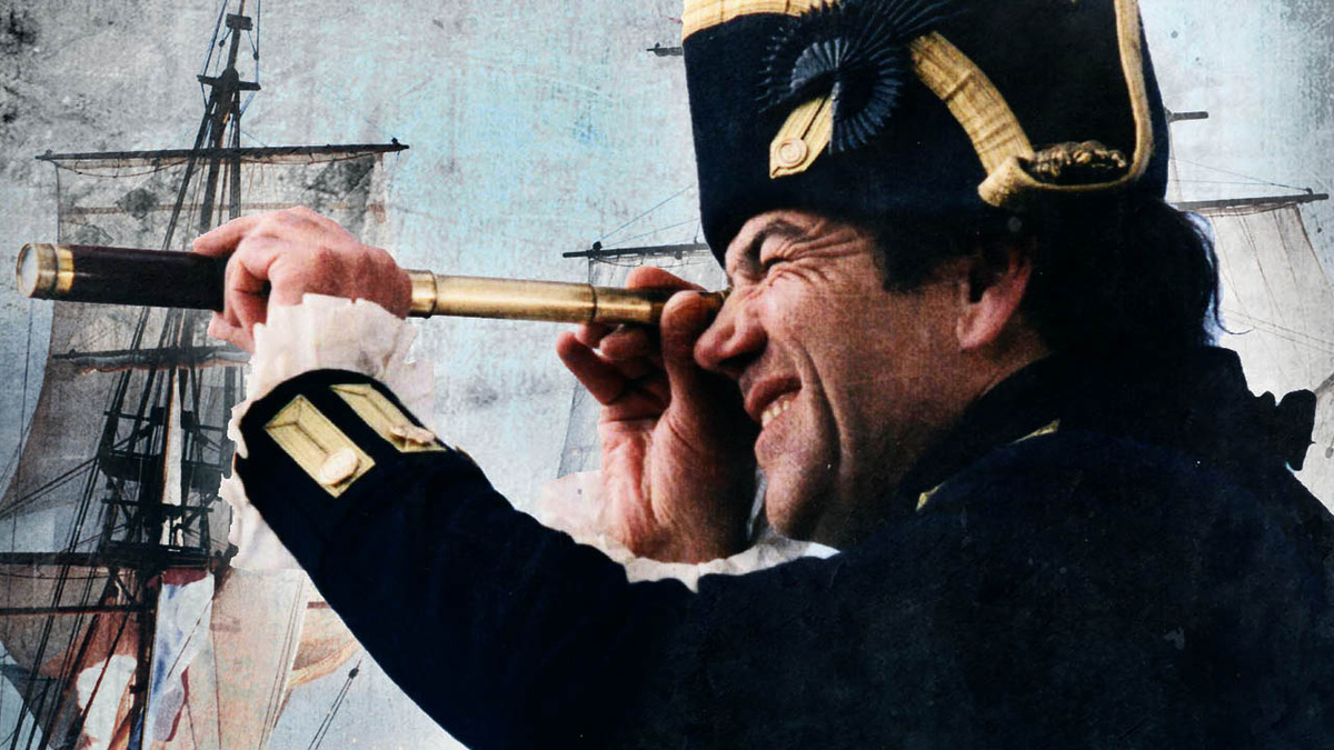 Кадр из британского телесериала о Горацио Хорнблауэре (2001)