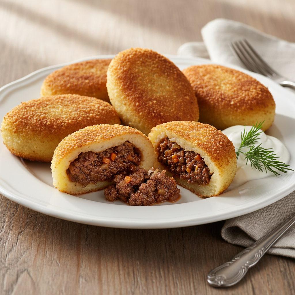 Зразы с мясом