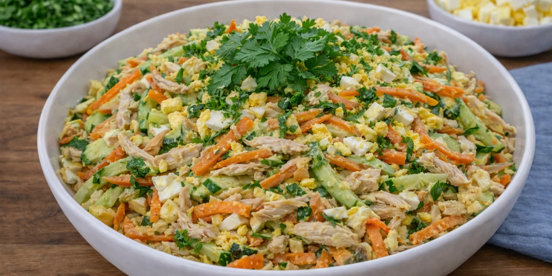 Салат «Прага» отлично подходит на любой стол. Такой простой, но такой вкусный. Рецепт вкусного салата