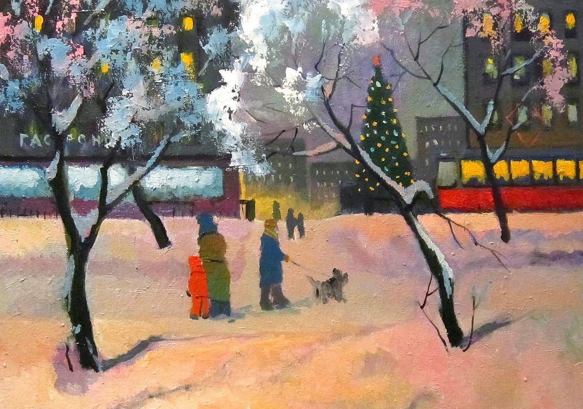 Картина художника Александра Васильевича Щепалина