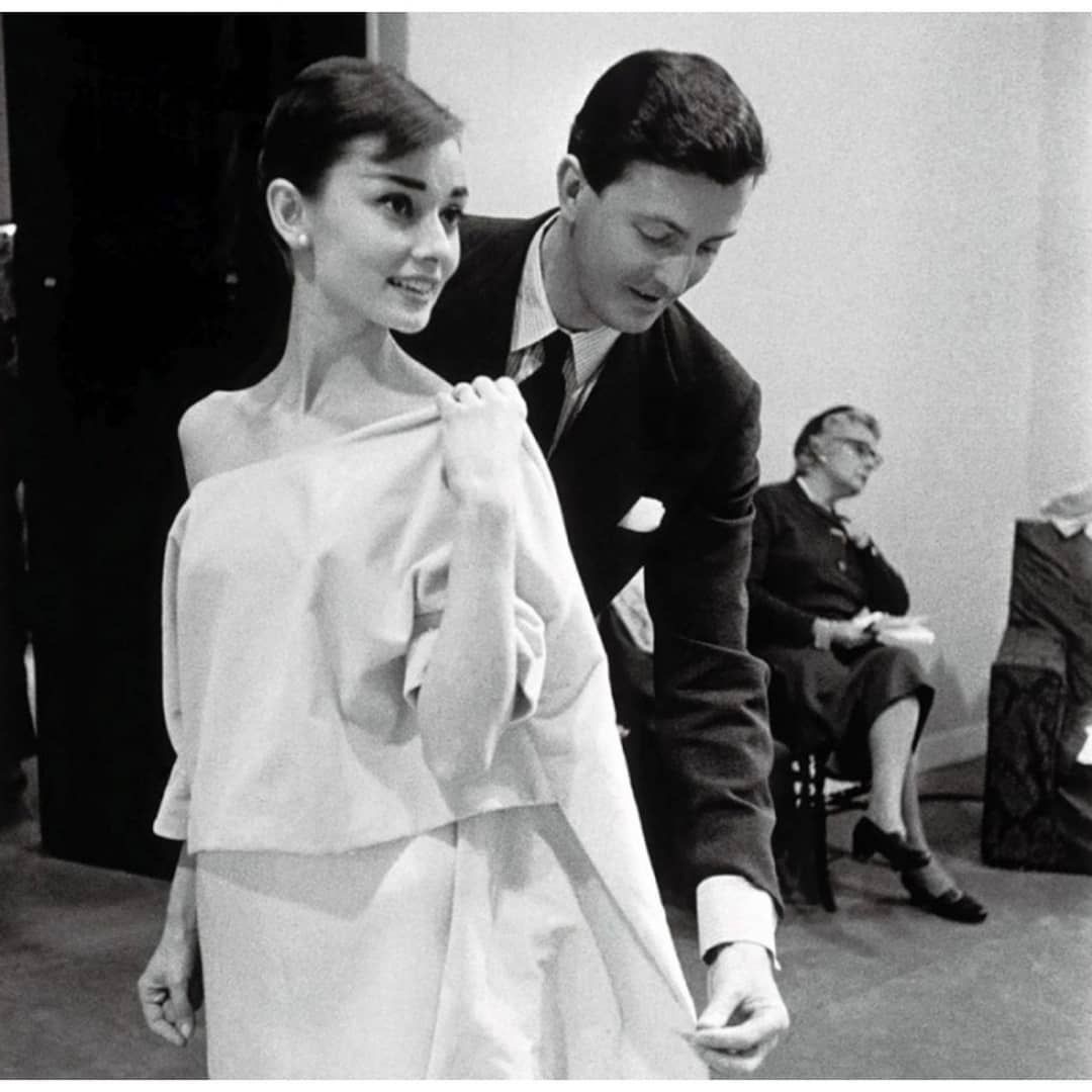 Одри Хепберн и Юбер де Живанши. 