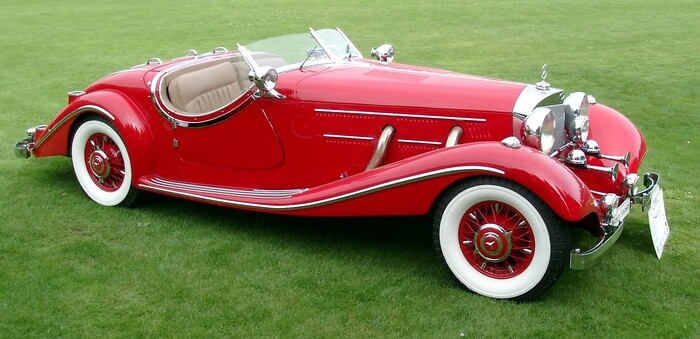 С Mercedes-Benz 540K началась настоящая автомобильная аристократия