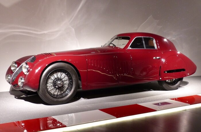 Alfa Romeo 8C 2900B прекрасно сочетала скорость с изяществом