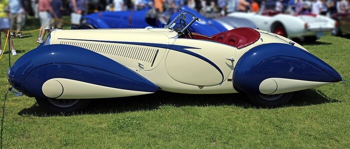 Delahaye 135M выигрывал и на соревнованиях, и в глазах публики