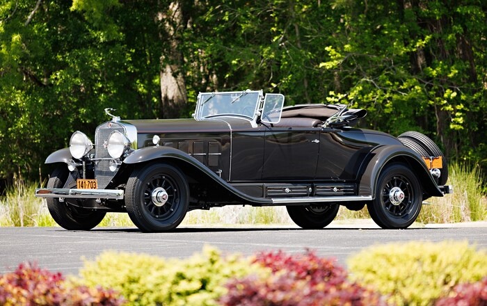 Салон Cadillac V-16 Series 452 напоминал дорогой отель