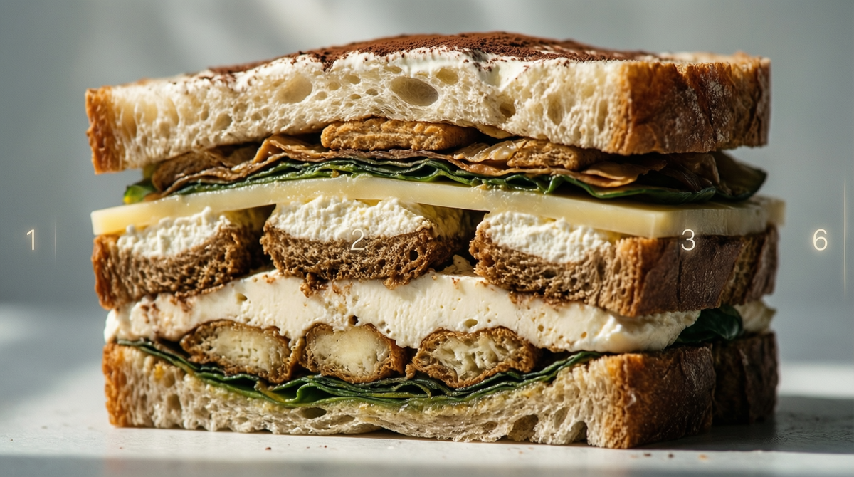 Простая еда становится иллюстрацией сложной математической идеи. Здесь сумма всех частей в точности равна целому — так же, как в совершенном числе 6.