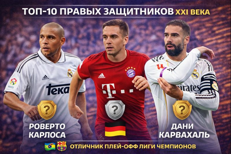 Топ-10 крайних защитников