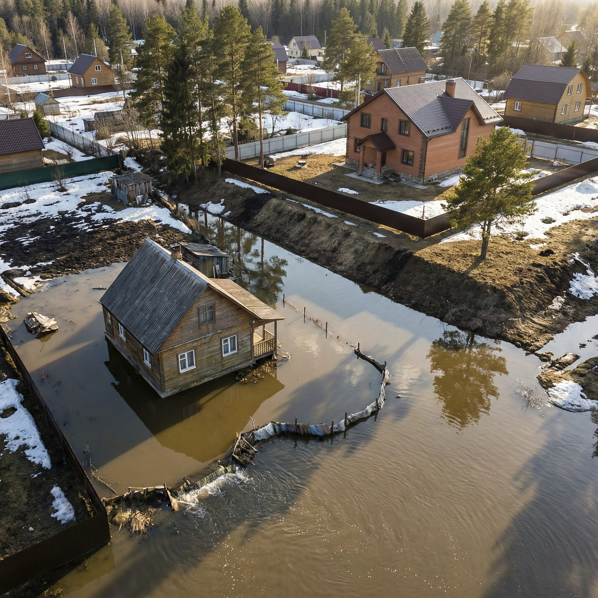Топосъёмка перед паводком