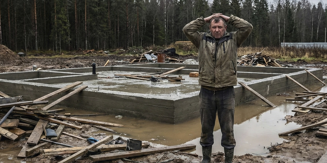 Как я построил дом на болоте и потерял 2 миллиона рублей