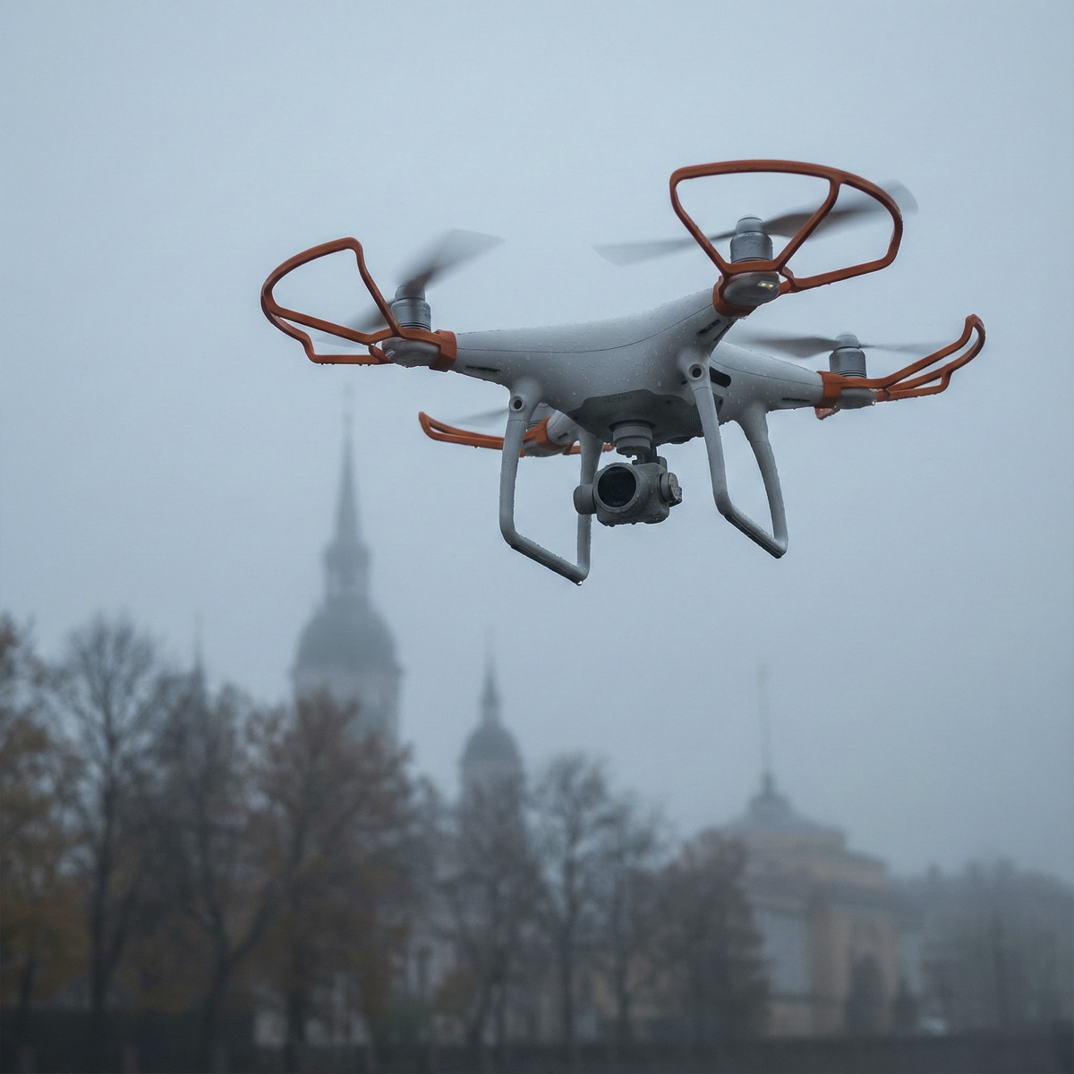 Работают ли дроны в тумане Петербурга