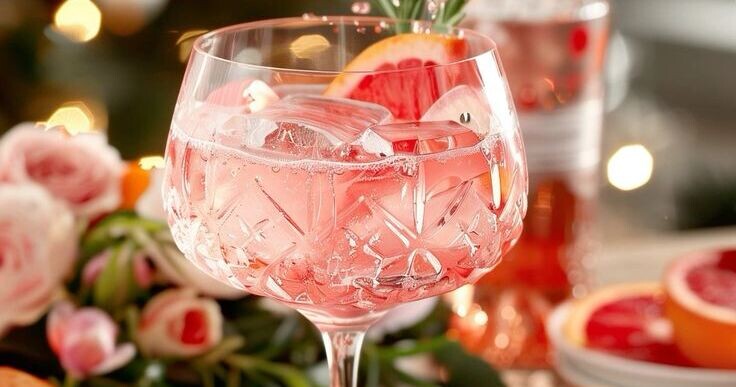 Вкусные коктейли с игристым для новогодней вечеринки