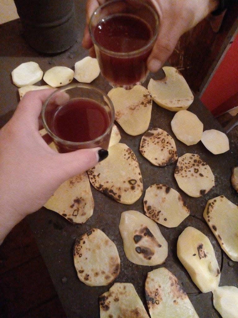 Картошка и вино