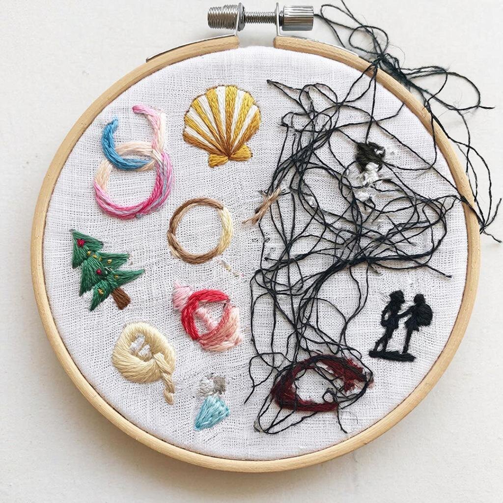 
Наша дружба была как эта вышивка: общие свадьбы, дети, море, праздники. Но если присмотреться — уже тогда наши нити были разного цвета. 🧵