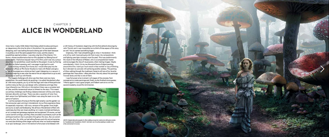 Фрагмент буклета "Алиса в стране чудес"