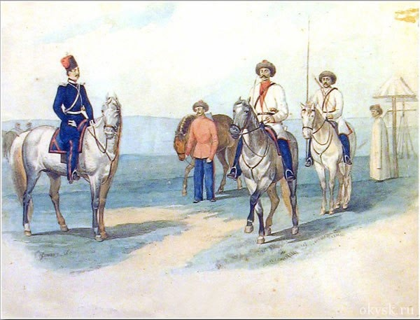 Пленные французы 1812-го и их потомки в Оренбургском казачьем войске.