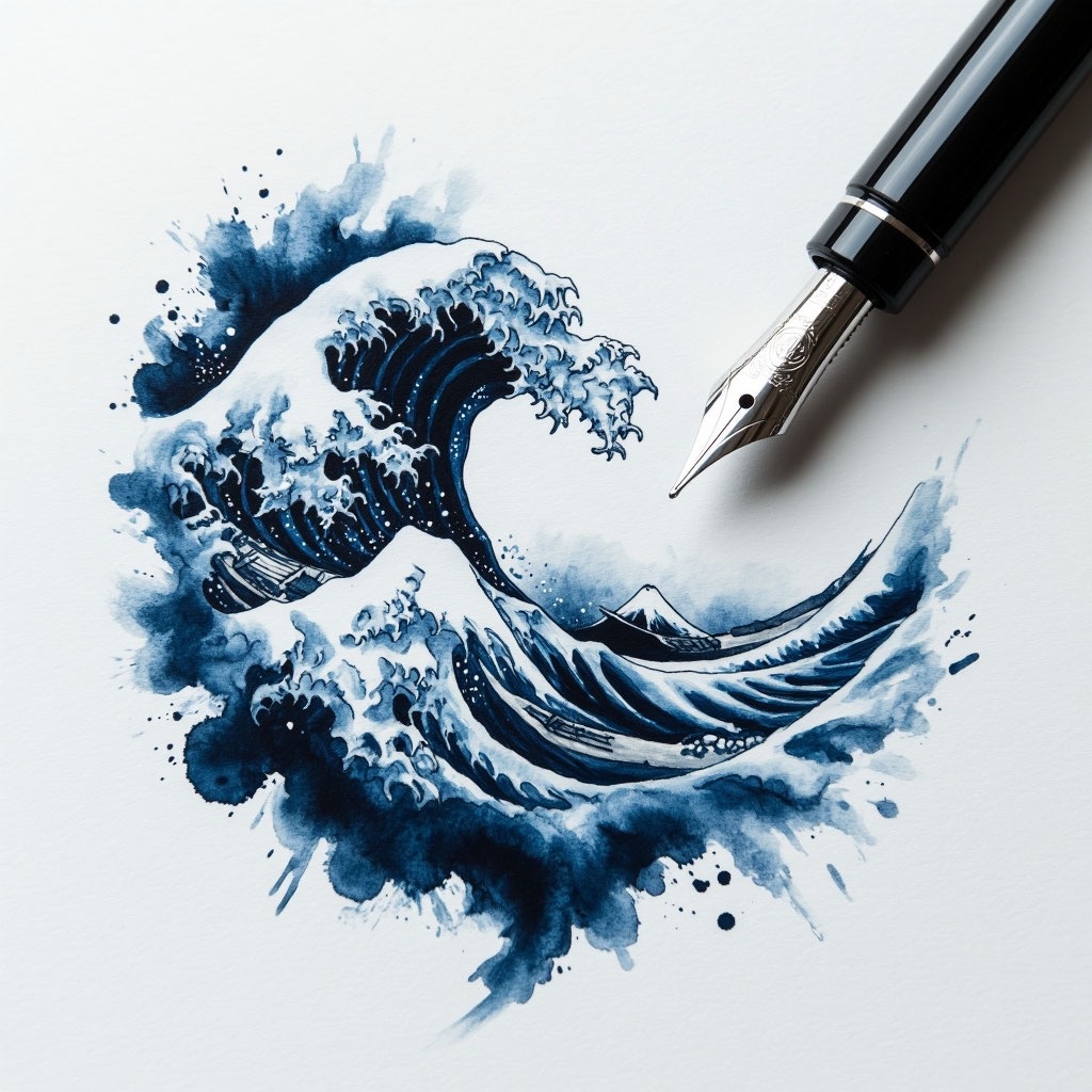 Иллюстрация автора: шторм века 2.0