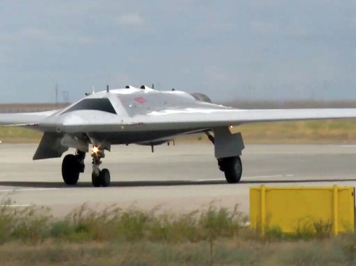    Беспилотный летательный аппарат "Охотник" | © РИА Новости / Минобороны РФ