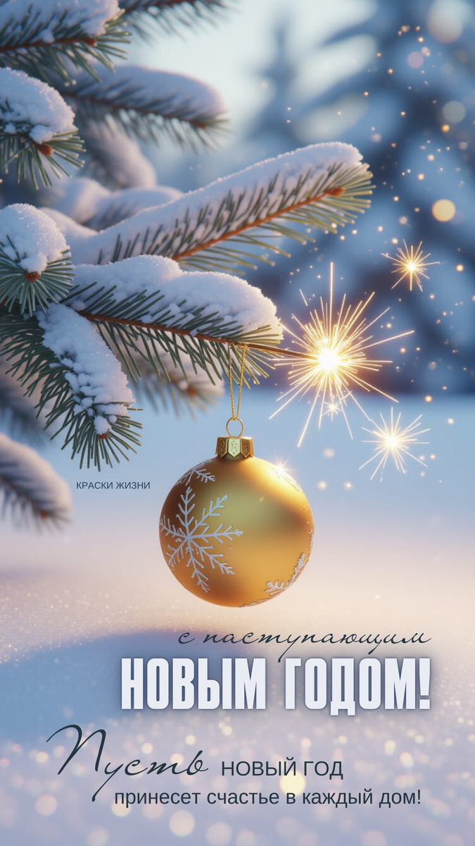 С наступающим Новым годом!