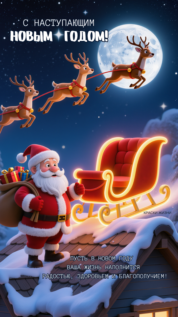 С наступающим Новым годом!