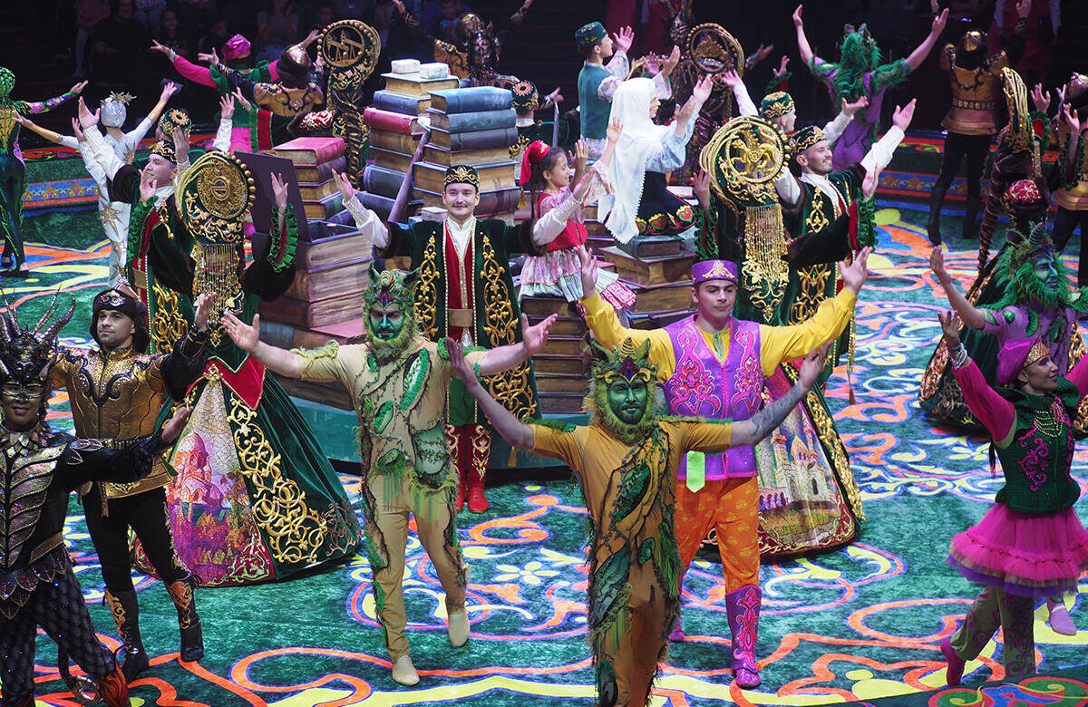 2025 год в Татарстане отметился реализацией крупных инфраструктурных проектов и усилением культурного присутствия на федеральном уровне. А главным вызовом и одновременно успехом года стало проведение циркового шоу «Мирас»Фото: © Рамиль Гали / «Татар-информ»