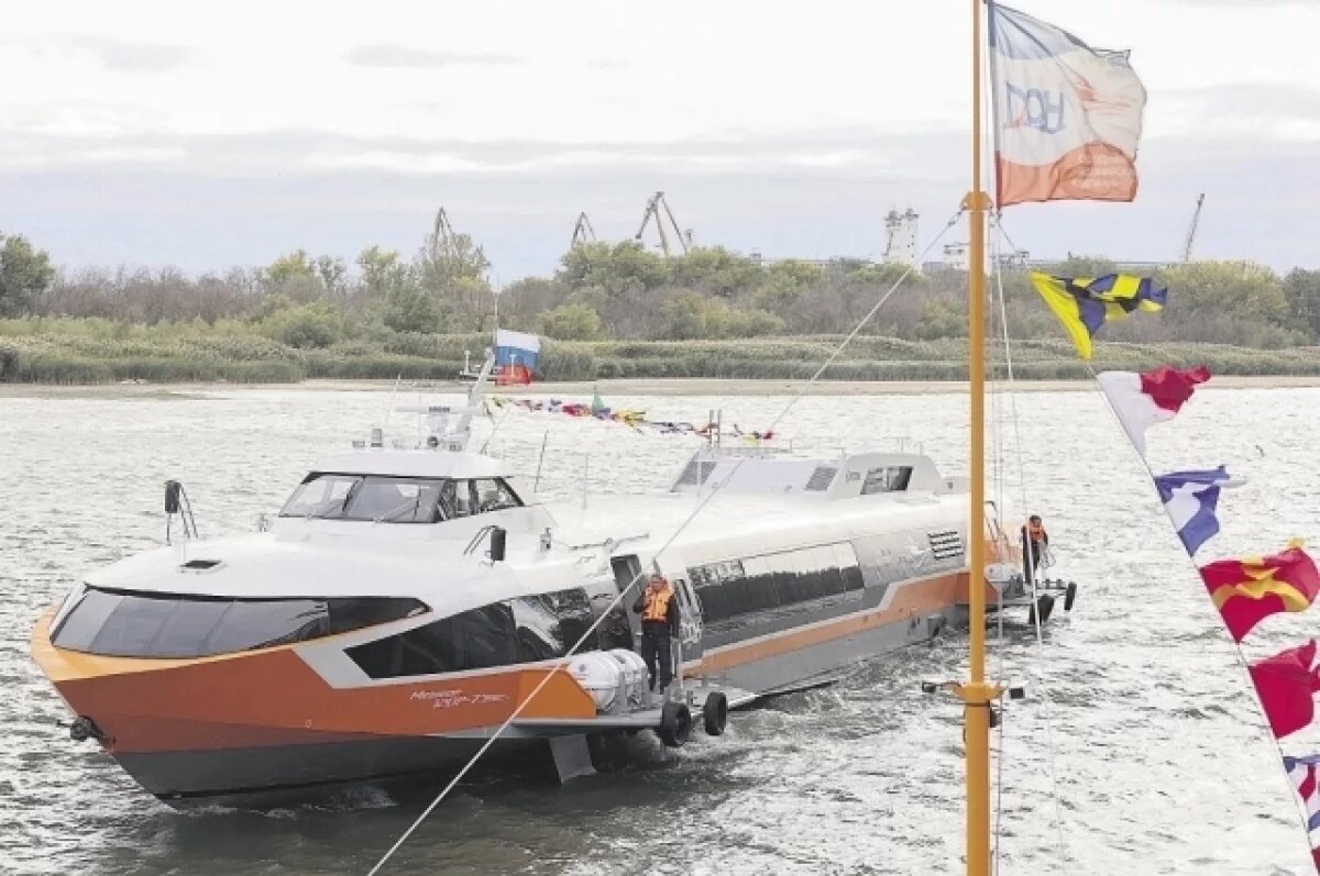    В Ростовскую область поступит второй «Метеор» на подводных крыльях