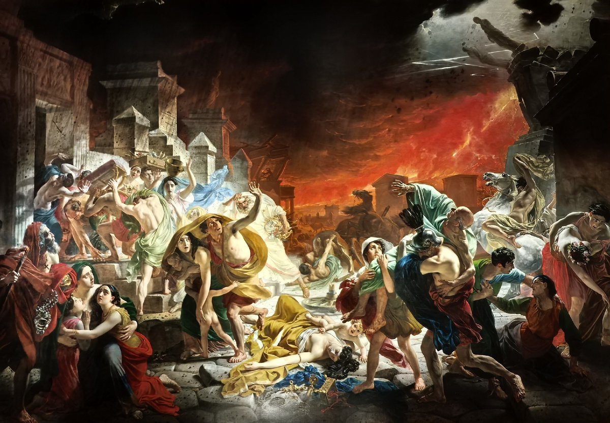 Последний день Помпеи. 1833. Холст, масло. ГРМ