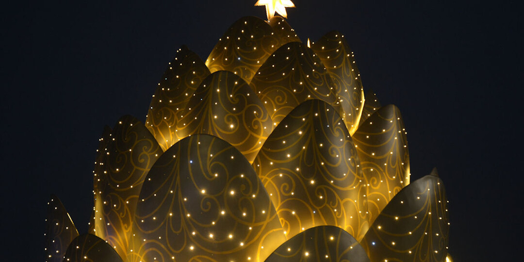 Как украшена набережная Ростова-на-Дону 2026