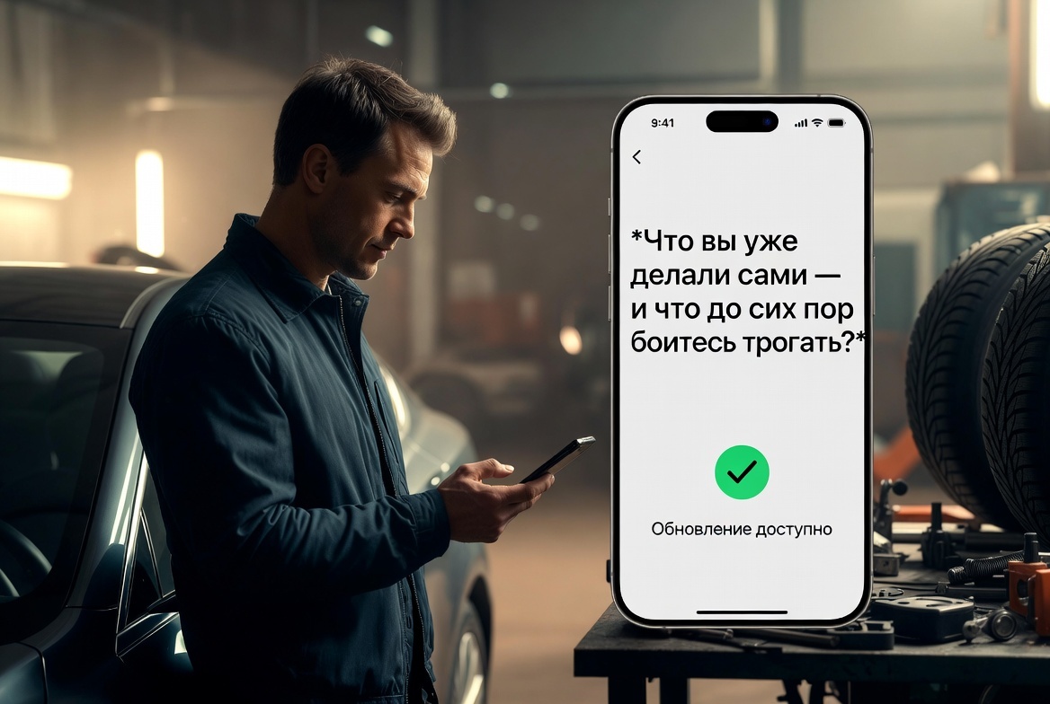 ❓ А что вы уже делали сами — и что до сих пор боитесь трогать?