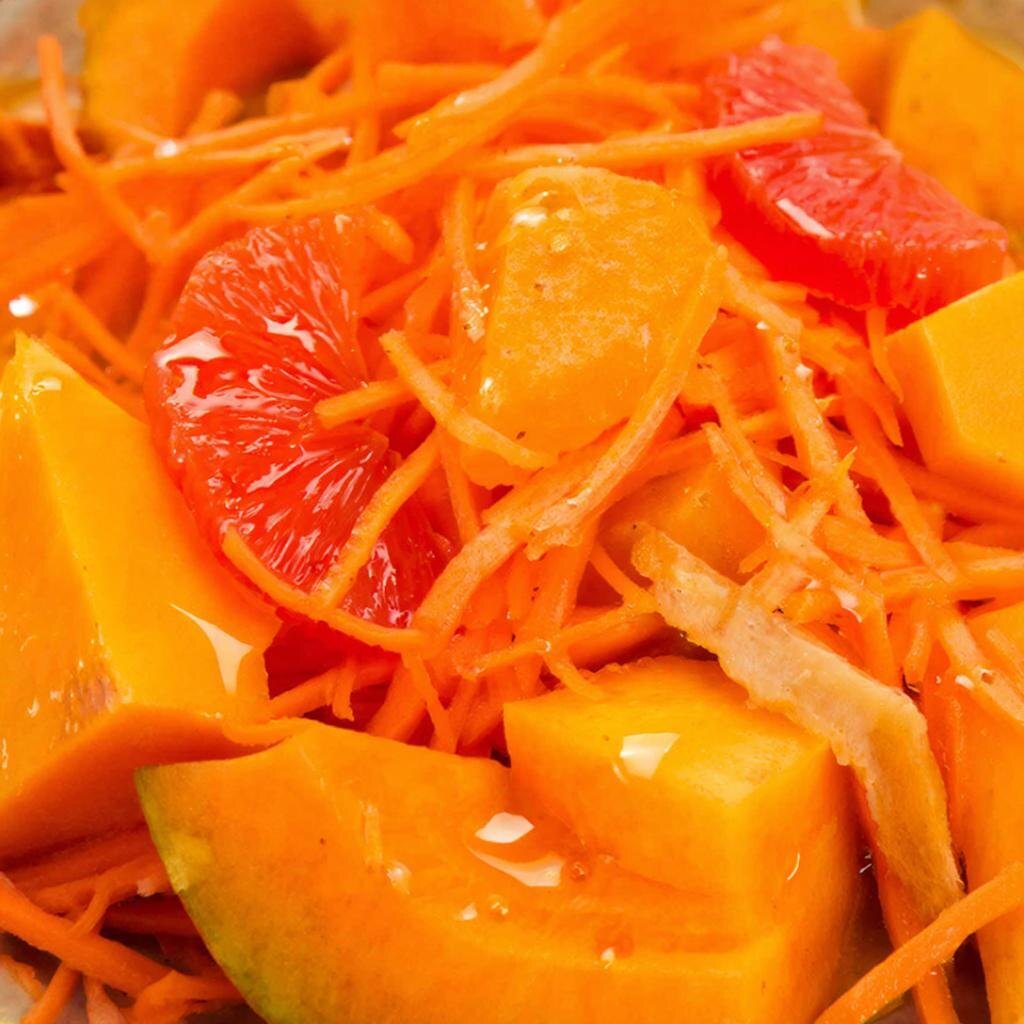 Салат «Оранжевое настроение»: Солнечный взрыв вкуса и пользы! 