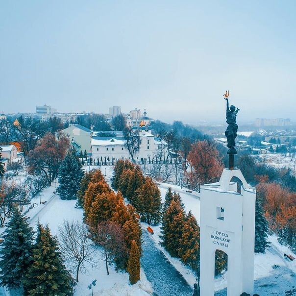 Зима в Брянске 