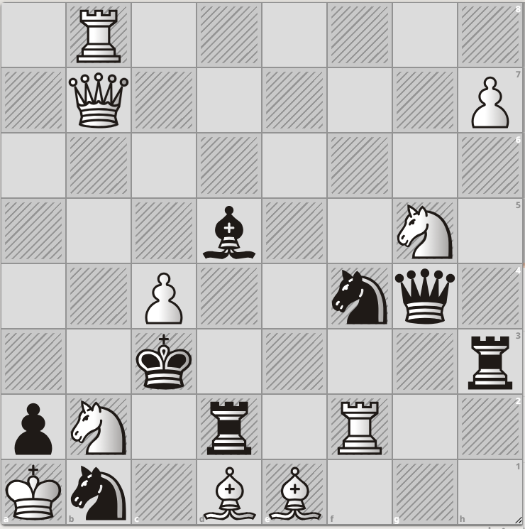 1. Мат в 1 ход, ход белых