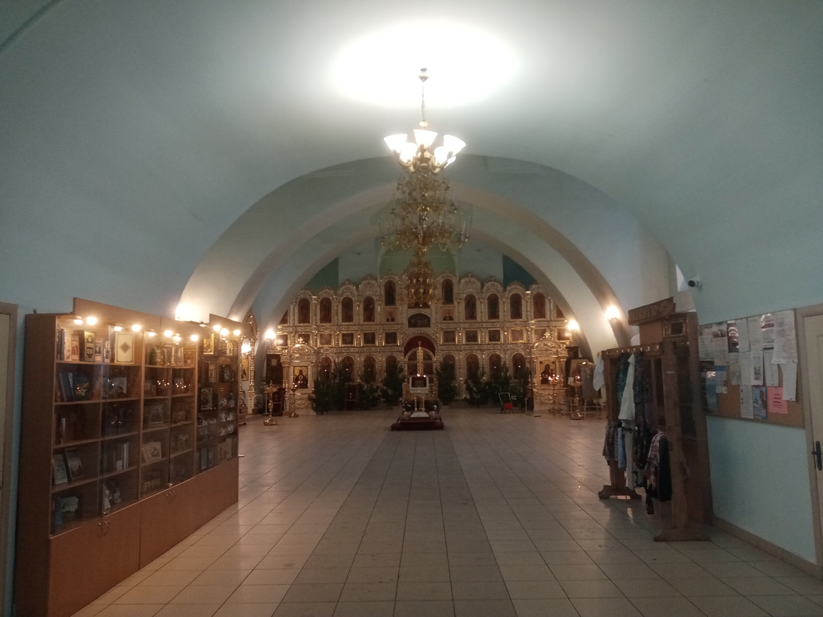 В Богоявленском соборе г. Казани. Фото автора. 