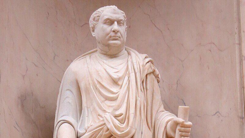 Статуя Вителлия. Но это не точно.