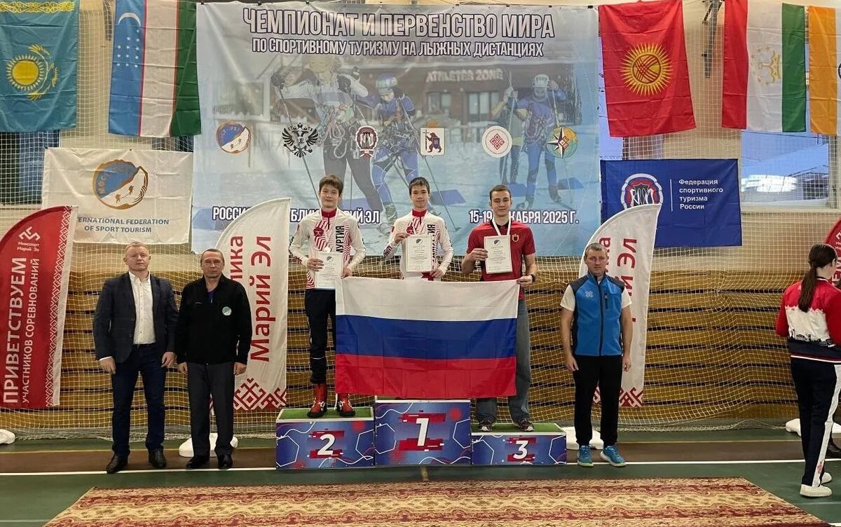    Атлеты из Ижевска завоевали 5 медалей первенства мира по спортивному туризму