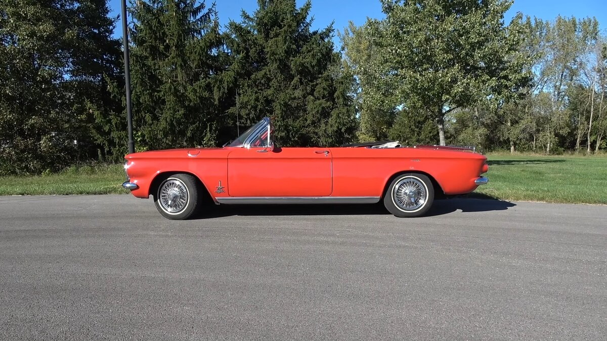 Chevrolet Corvair Monza 900 Sypder Turbo Survivor 1962 года