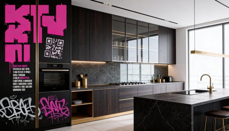    Современный подход к дизайну кухни с акцентом на минимализм. Александр