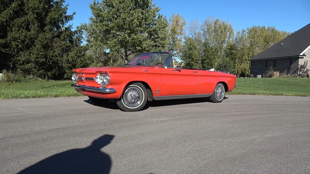 Chevrolet Corvair Monza 900 Sypder Turbo Survivor 1962 года