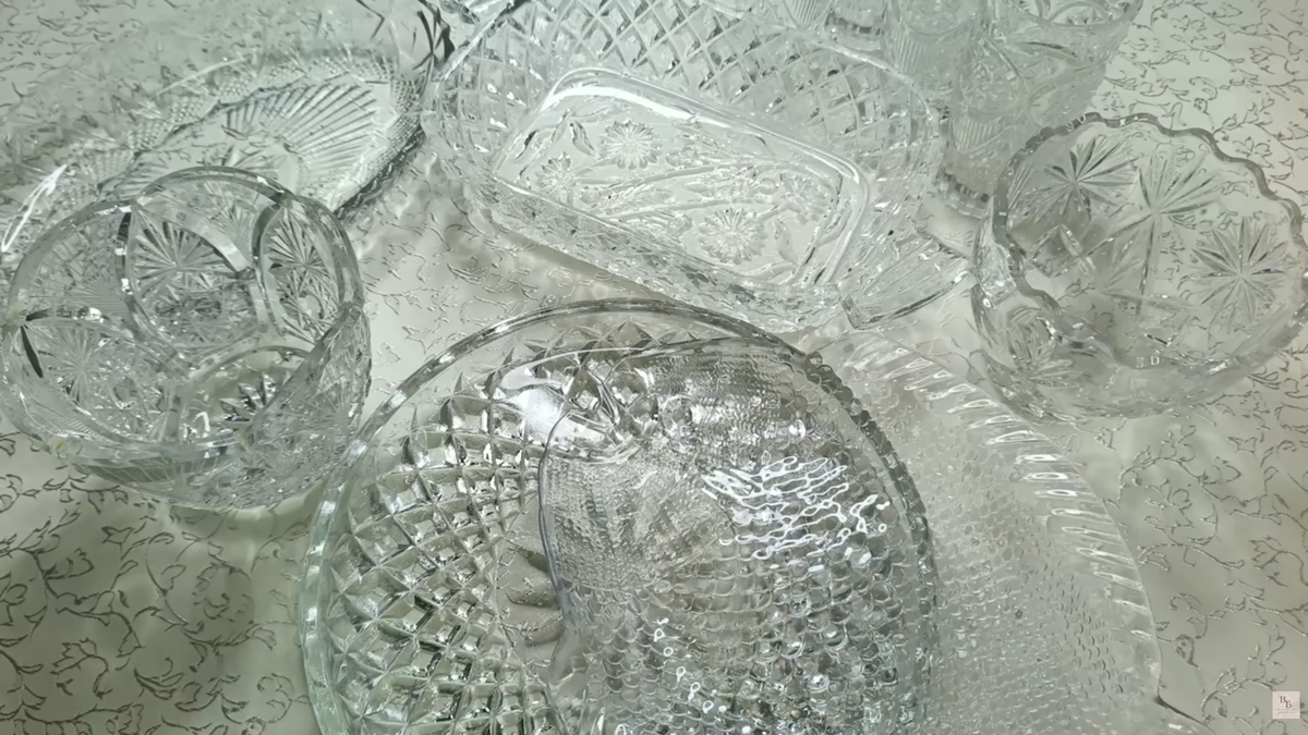 На фото часть моей коллекции хрусталя