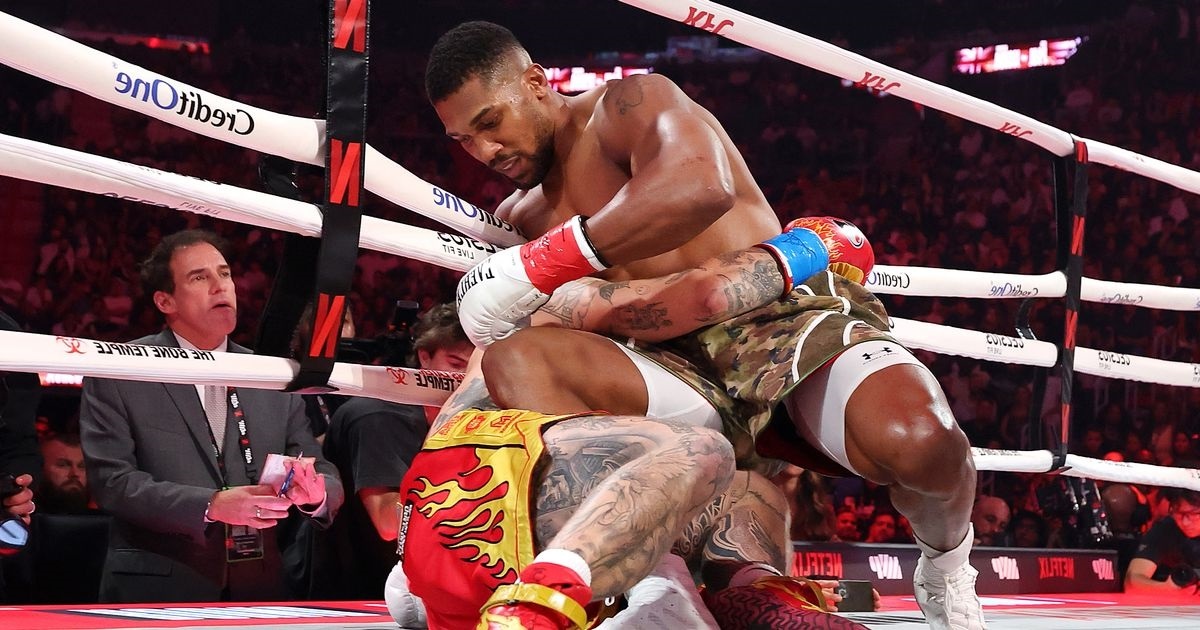 Поединок Джейка Пола с Энтони Джошуа