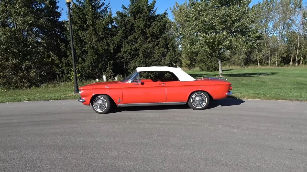 Chevrolet Corvair Monza 900 Sypder Turbo Survivor 1962 года