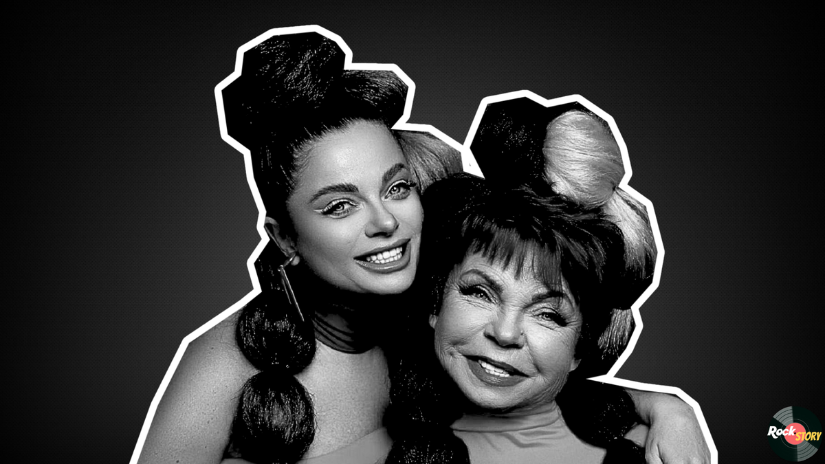 На фотографии: Наташа Королева и Людмила Ивановна Порывай