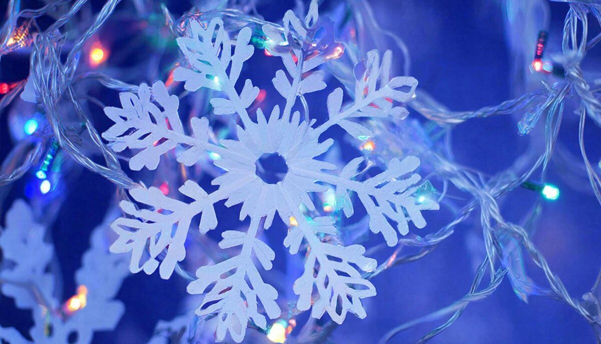 "... всенародно любимый — День снежинок из бумаги! .. "