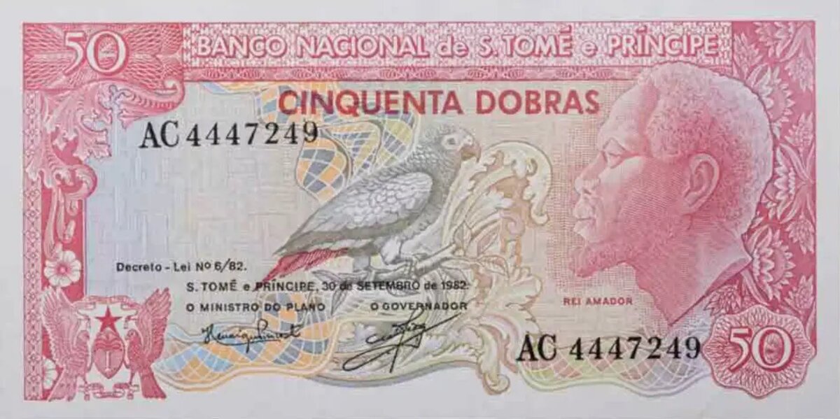 Сан-Томе и Принсипи 50 добра 1982 год