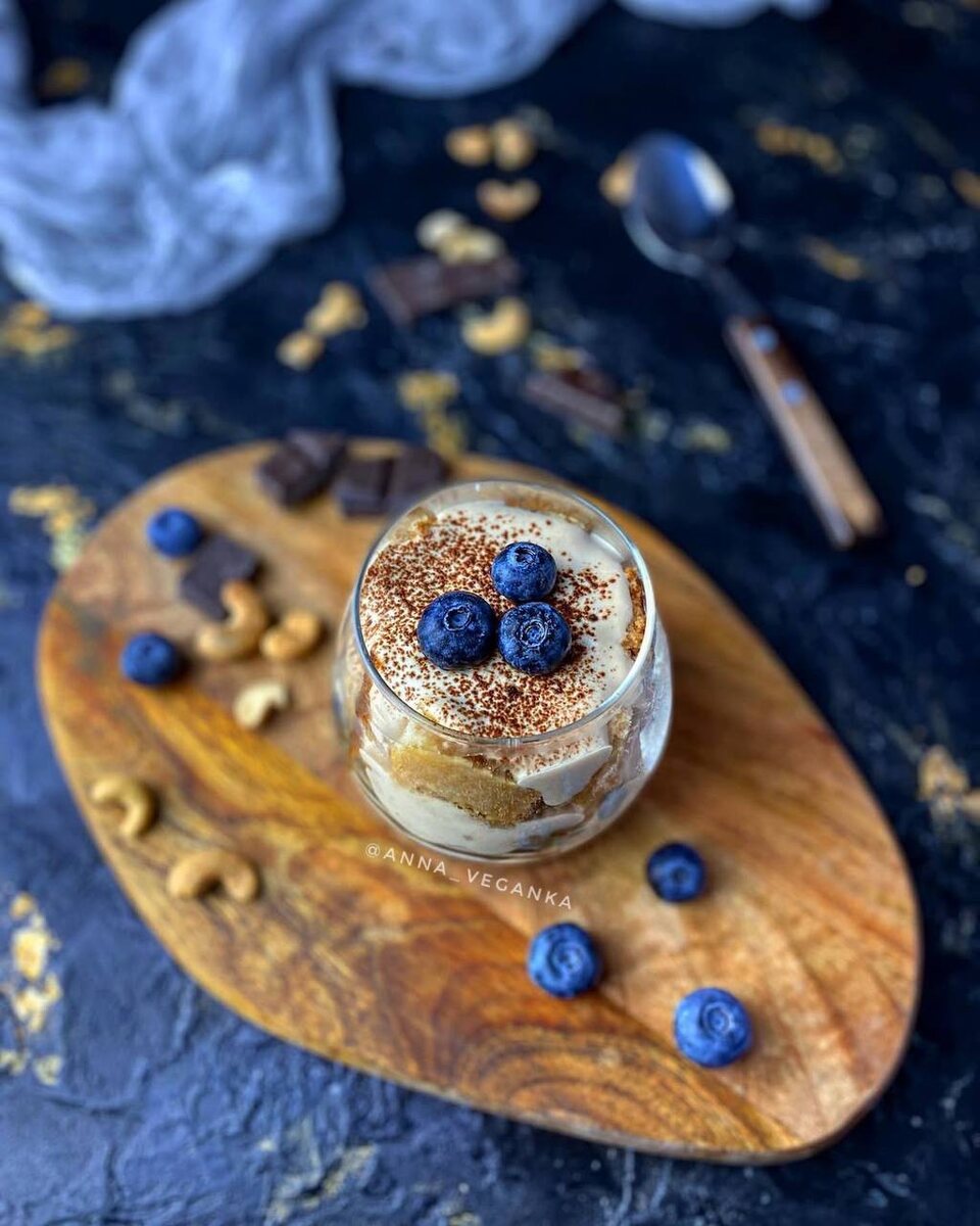 Нежнейший веганский тирамису - отличный вкус без молочных компонентов!