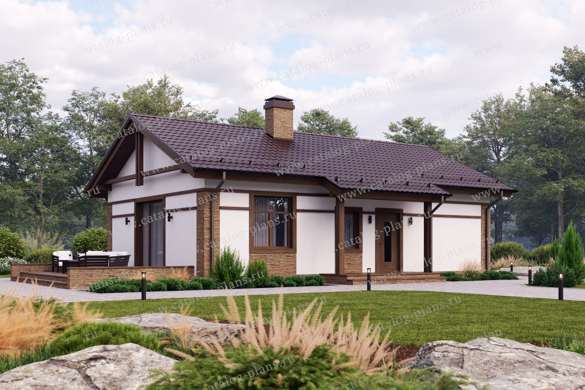 Общая площадь: 82 м²

Террасы,балконы: 25,65 м²

Габариты: 12.75x8.4 м