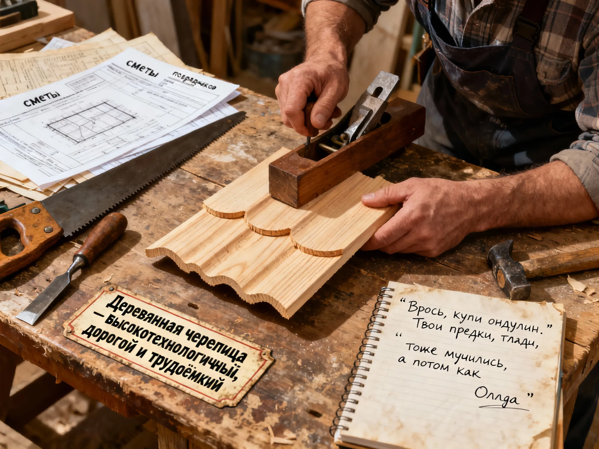 Тот самый счёт из монастырских книг, где за несколько деревянных щепок заплатили целое состояние. Держу в руках не просто документ, а материальное доказательство: лемех — это был не про экономию, а про статус.