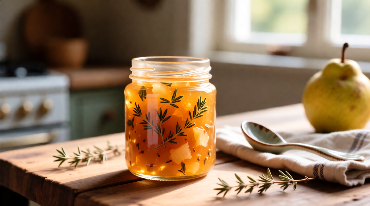 Грушево-тимьяновый джем