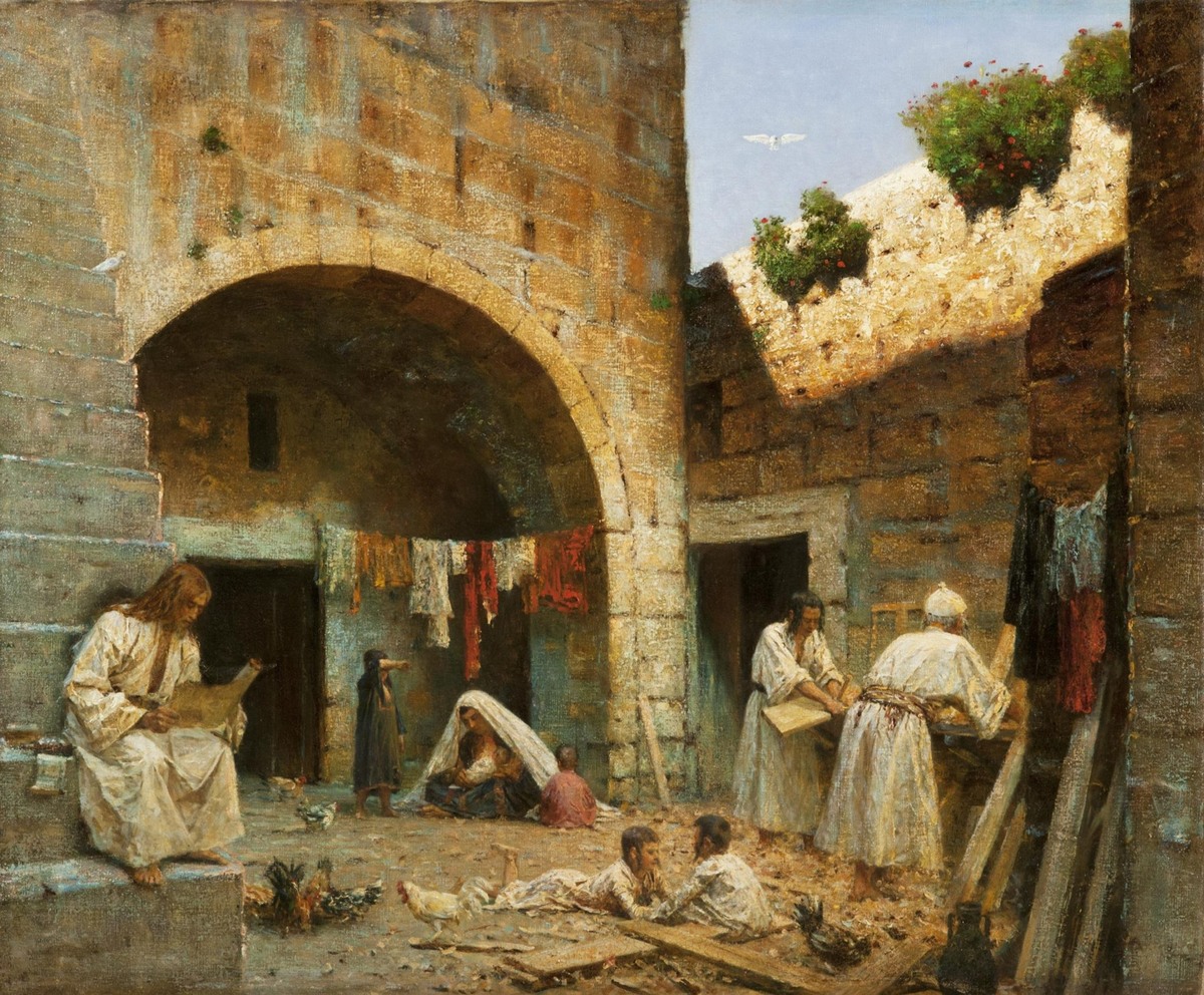 Василий Верещагин. Святое семейство. 1884–1885